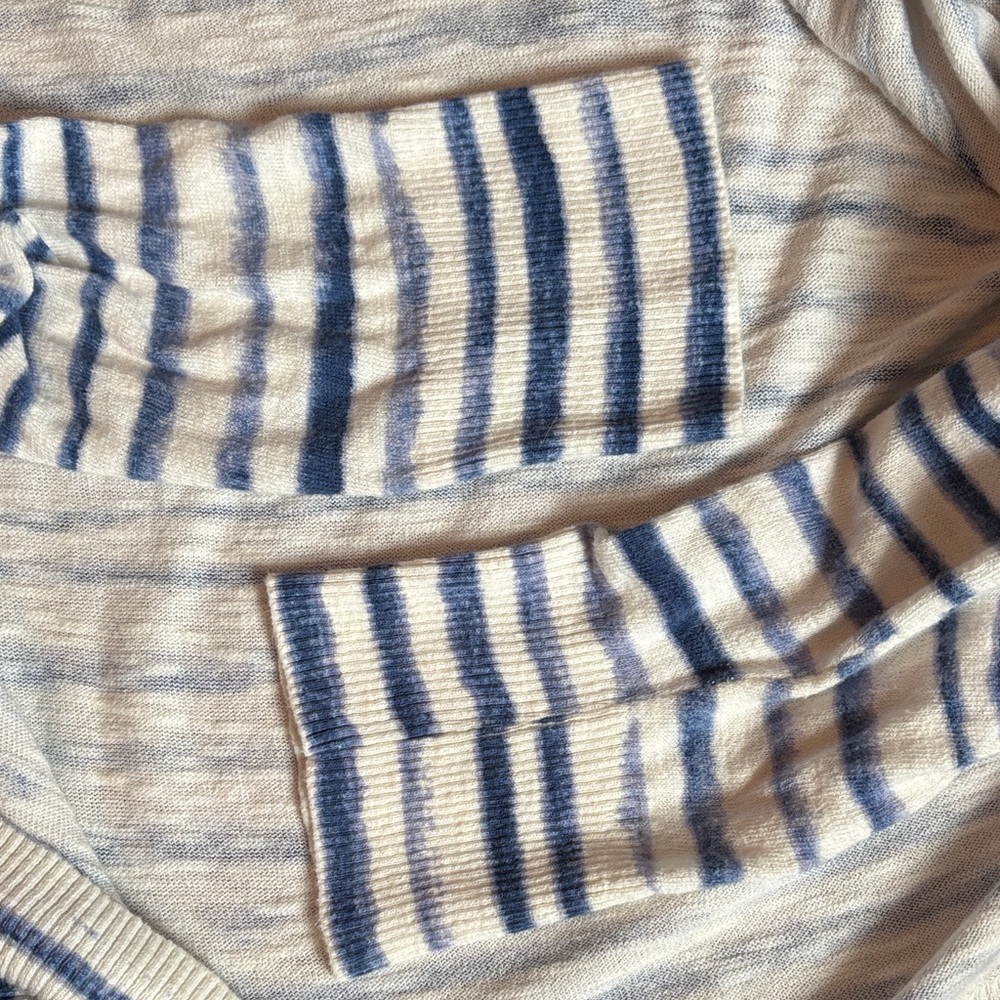 Striped Button-Up Sweater - Picture 6 of 6
